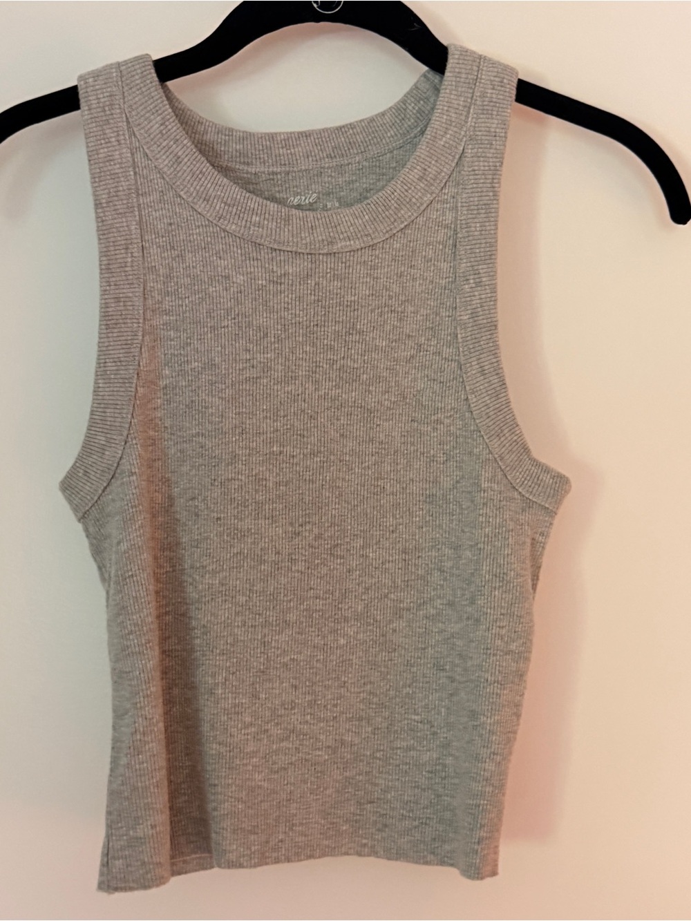 Aerie Gray Cropped Tank